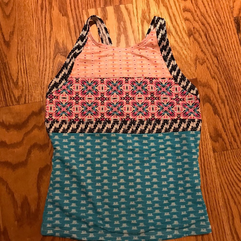 Athleta Girl Tankini Swim Suit Girls 10 (Medium)